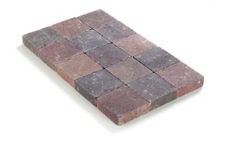 BETONKLINKER - getrommeld 15x15 - dikte: 6cm. | pavés tambourinés