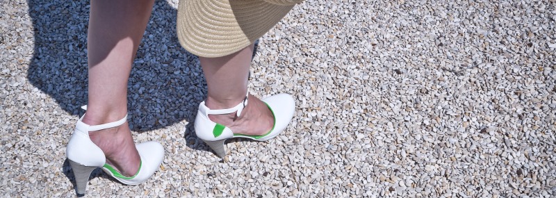 GRINDMAT ECCOGRAVEL - hoogte: 3 cm - WIT