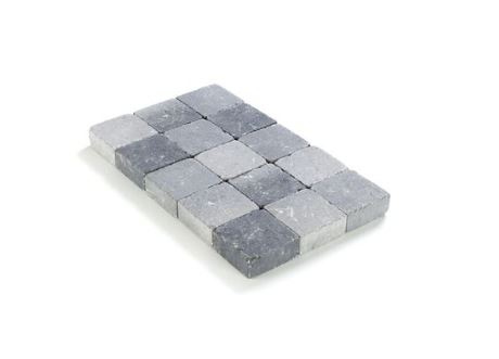 BETONKLINKER - getrommeld 15x15 - dikte: 6cm. | pavés tambourinés