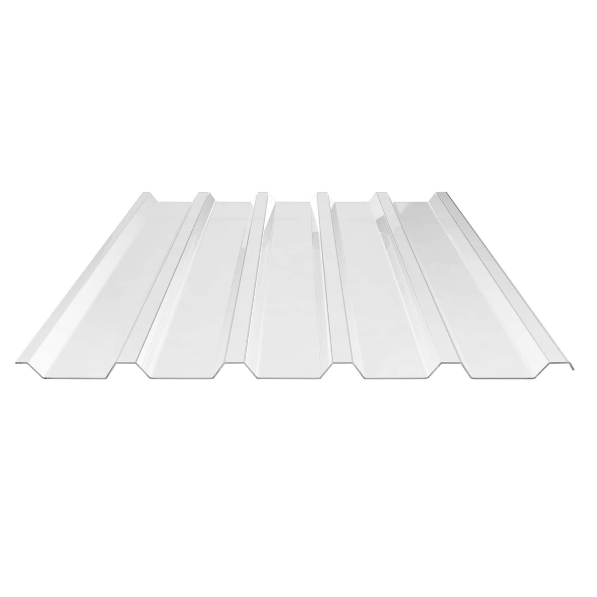 metalen profielplaten - profiel : GS 38 - transparant